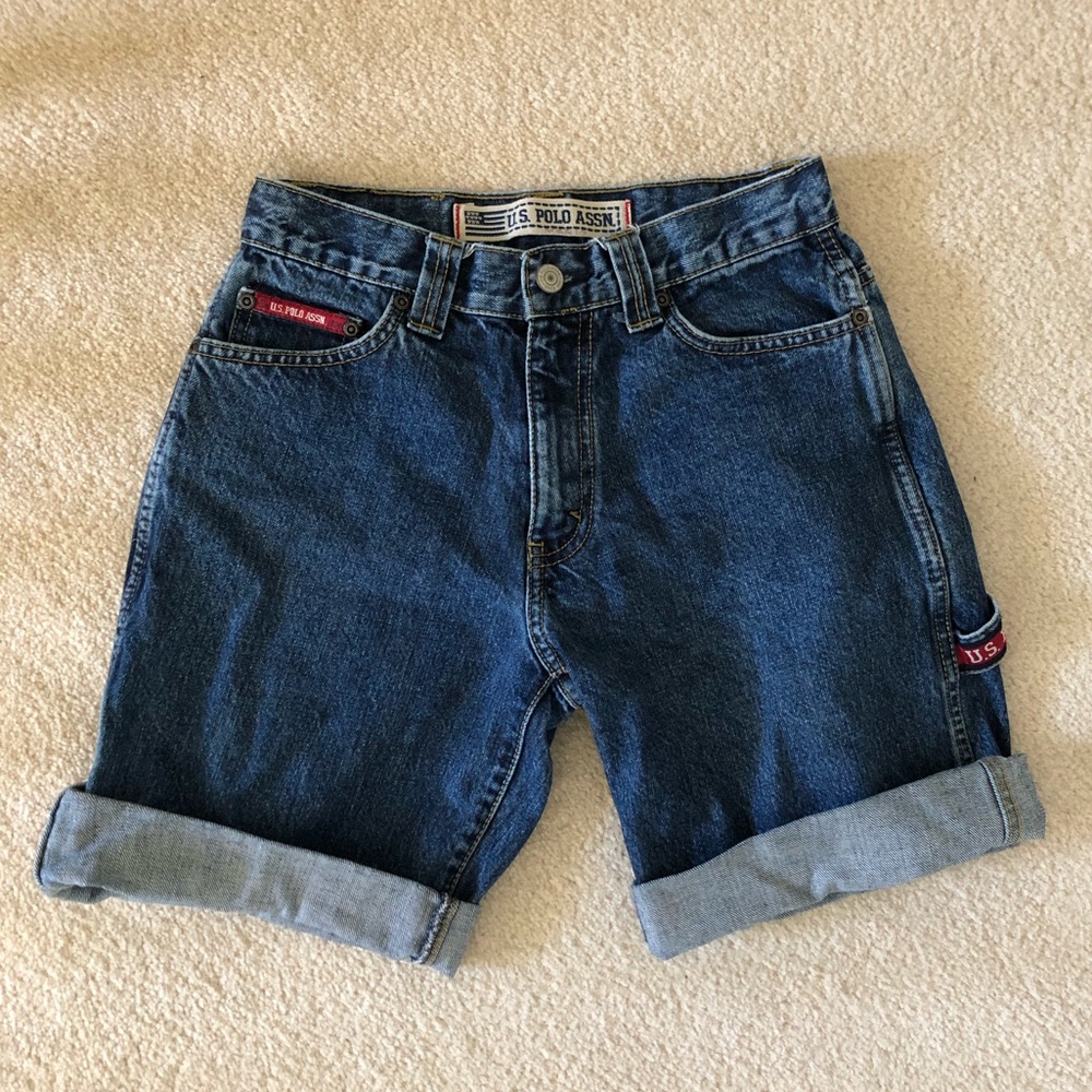 Vintage Carpenter Denim Shorts US size 00